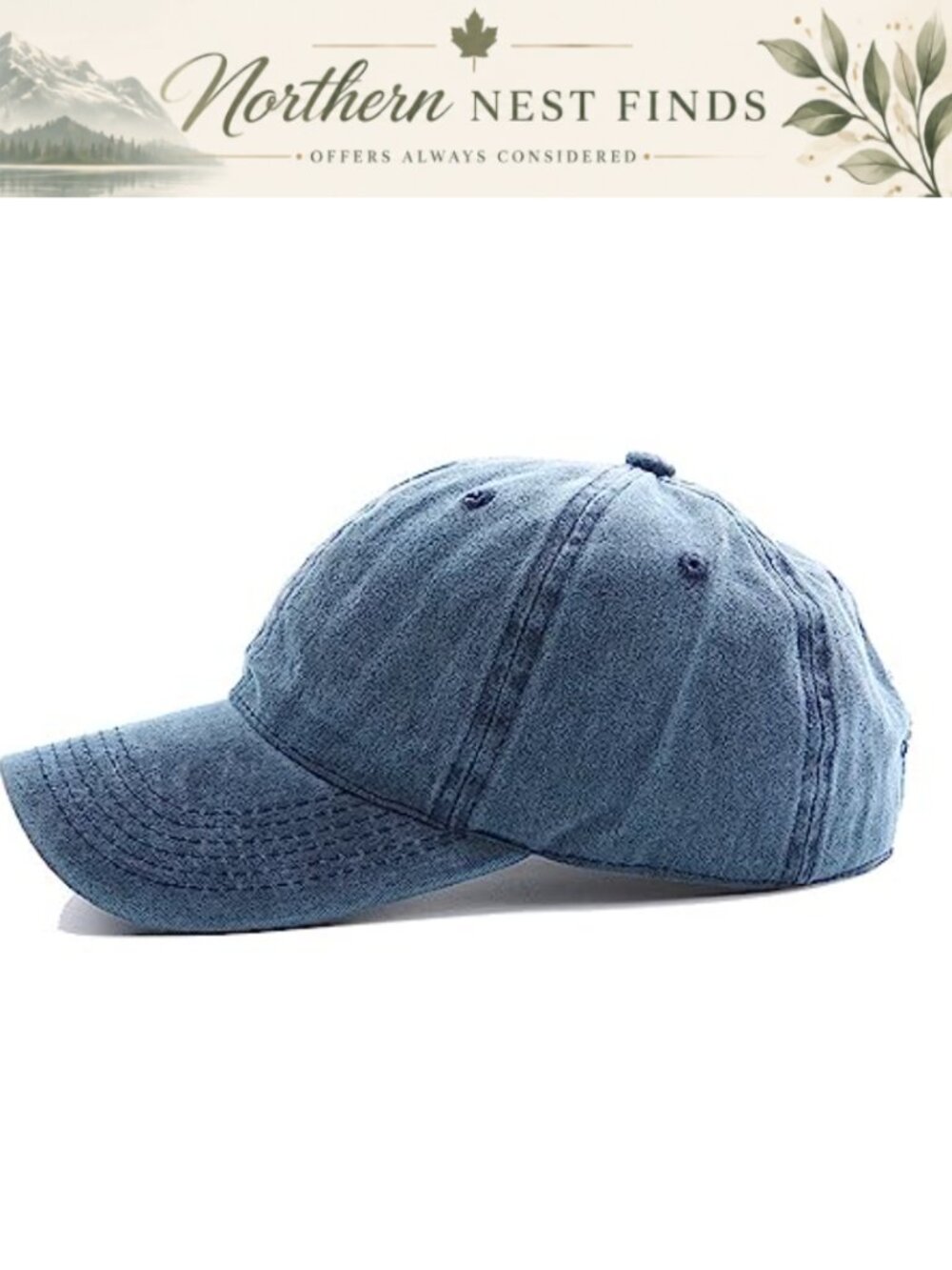 Cotton Baseball Cap Adjustable Quick Drying UV Protection Sport Hat